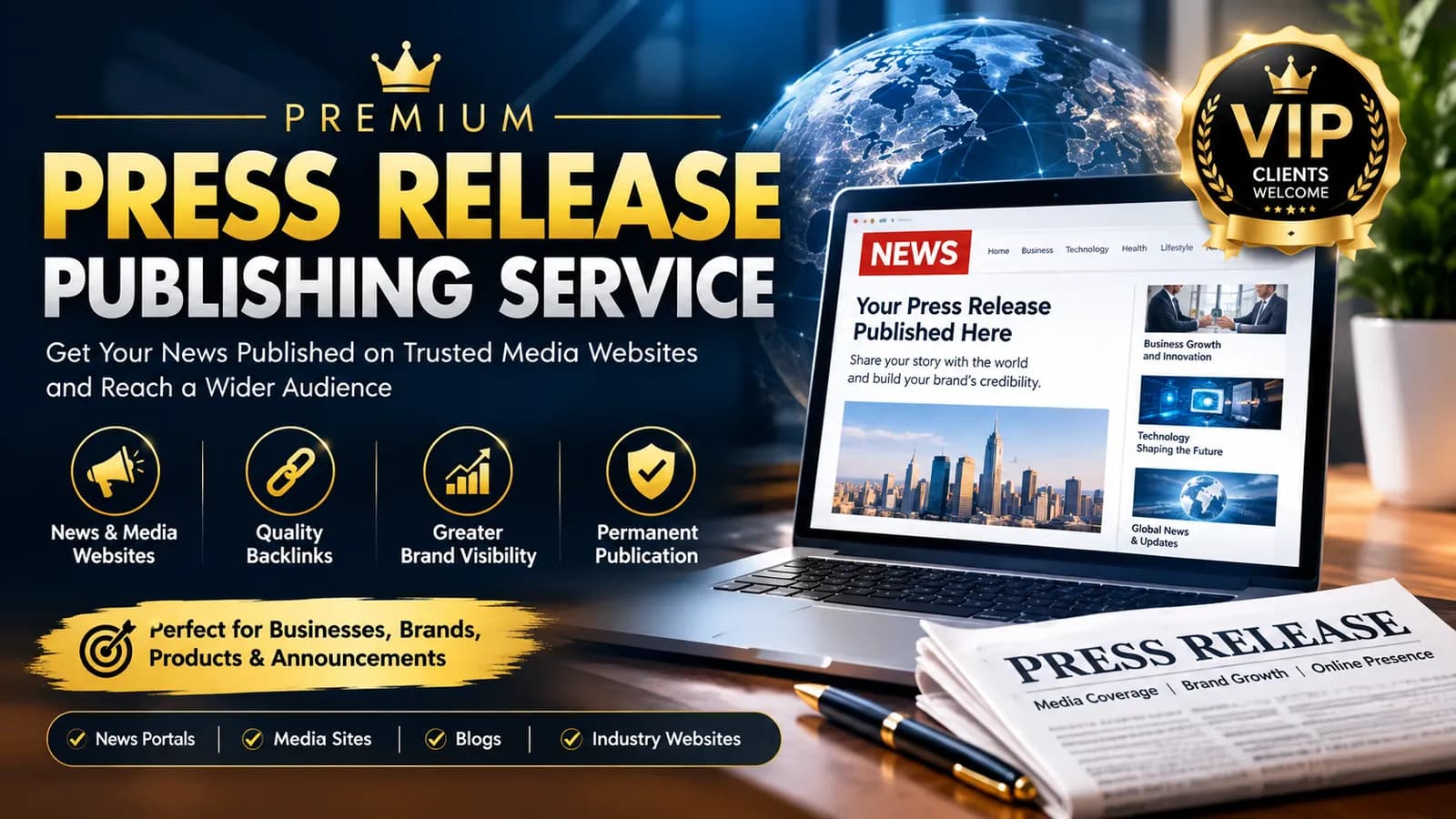 How Press Releases Help Build Online Brand Visibility